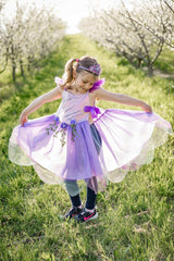 Juwelen-Diadem Lila