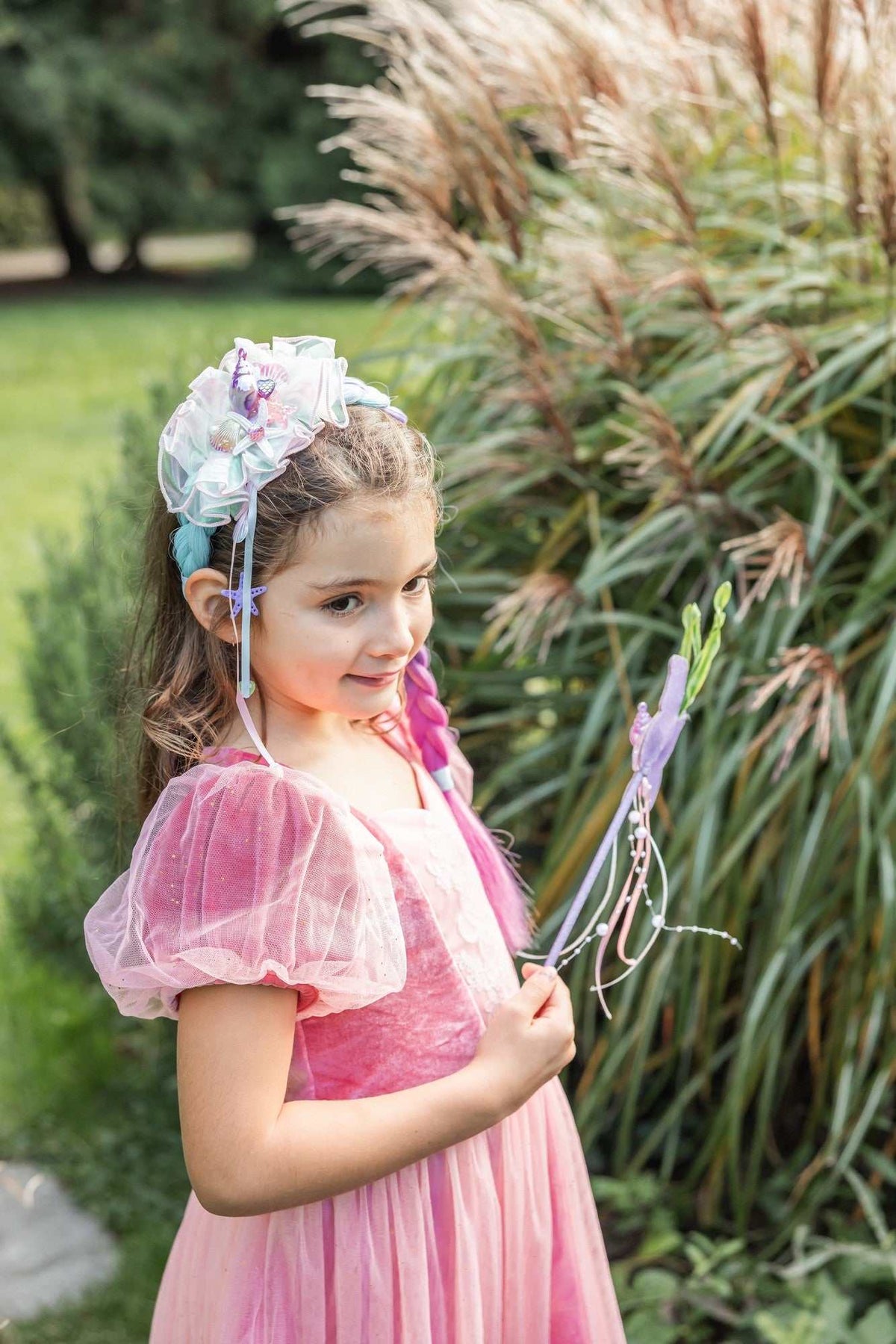 Rosé Sorbet Prinzessinnenkleid 7-8 Jahre