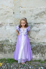 Prinzessinnen Kleid Samtweich 7-8 Jahre
