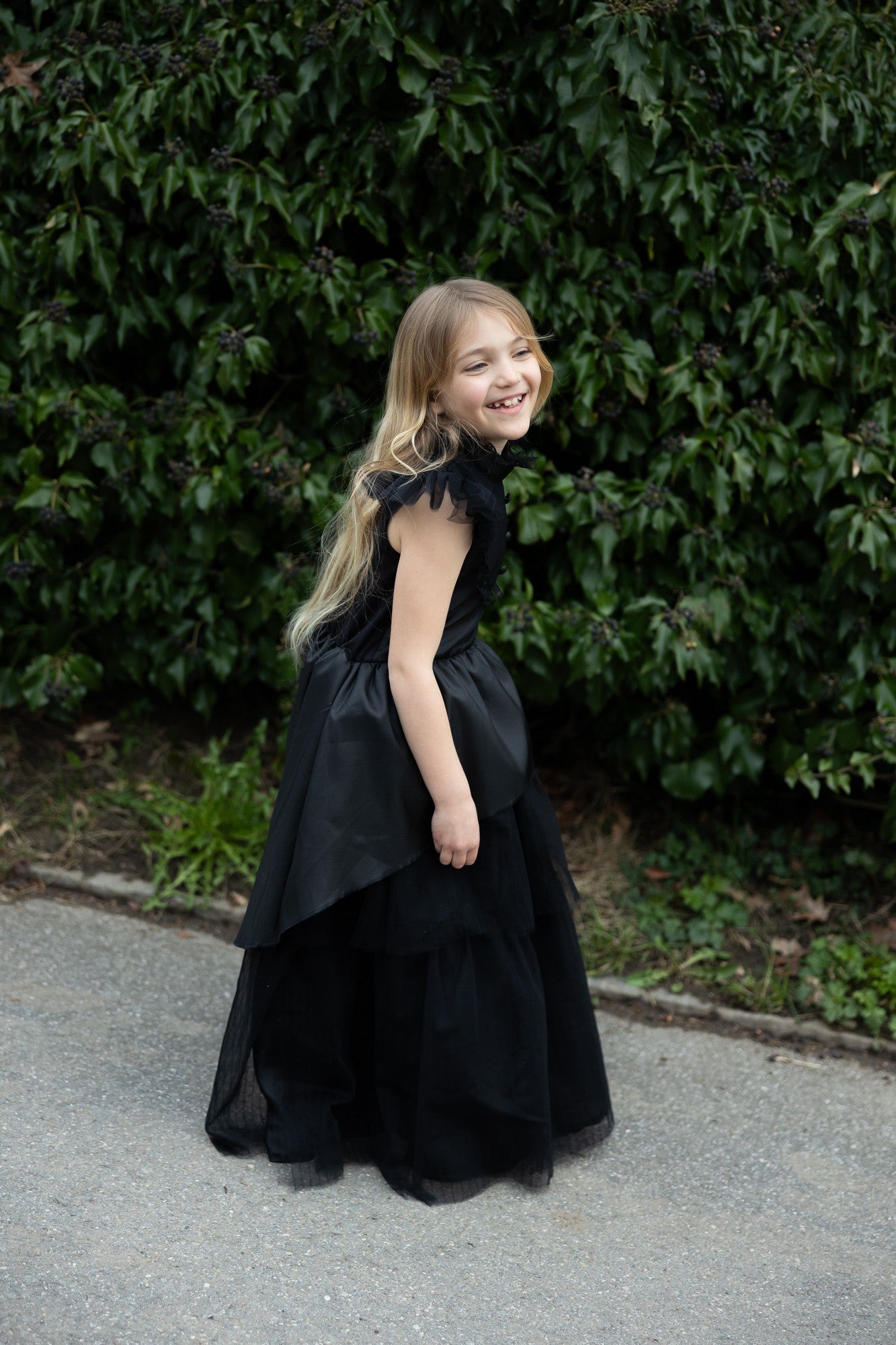 Gothic- Schabernack- Hexenkleid 7-8 Jahre