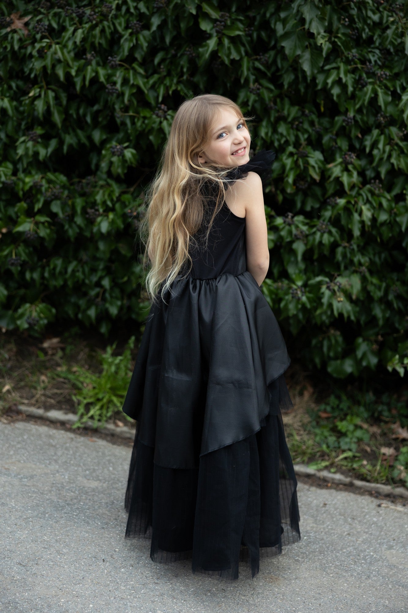 Gothic- Schabernack- Hexenkleid 7-8 Jahre