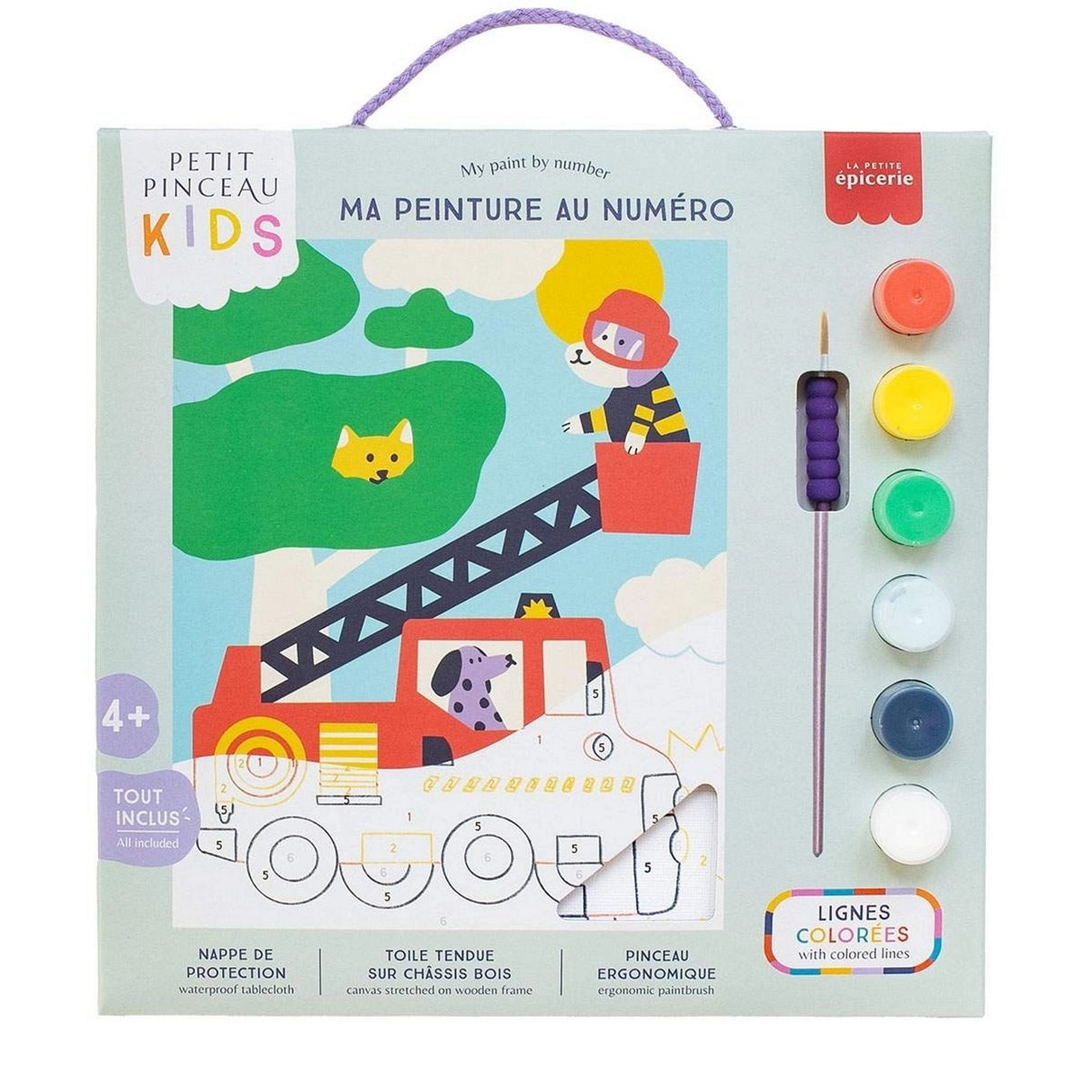 Malen nach Zahlen Set Kids - Wouf