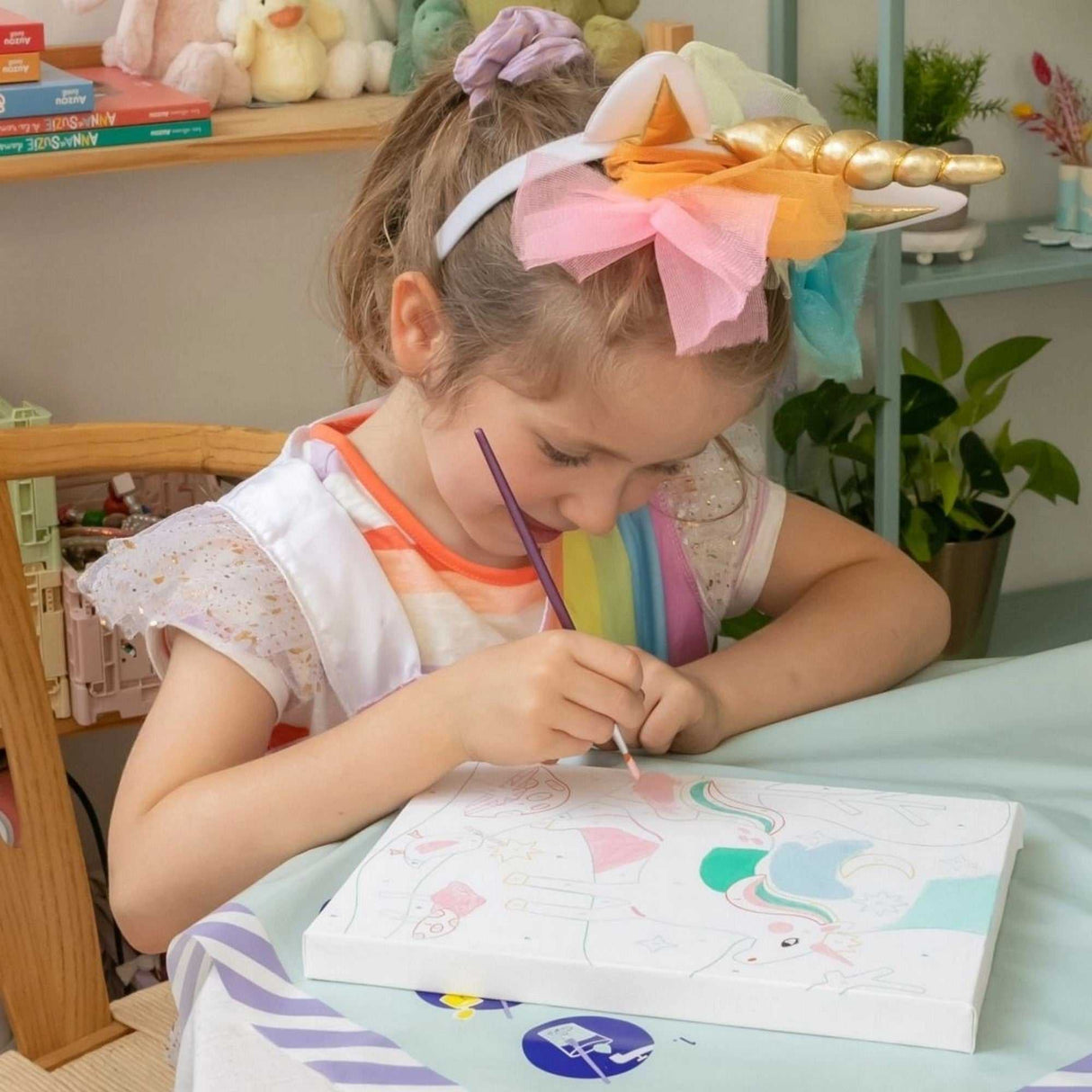 Malen nach Zahlen Set Kids - Einhorn