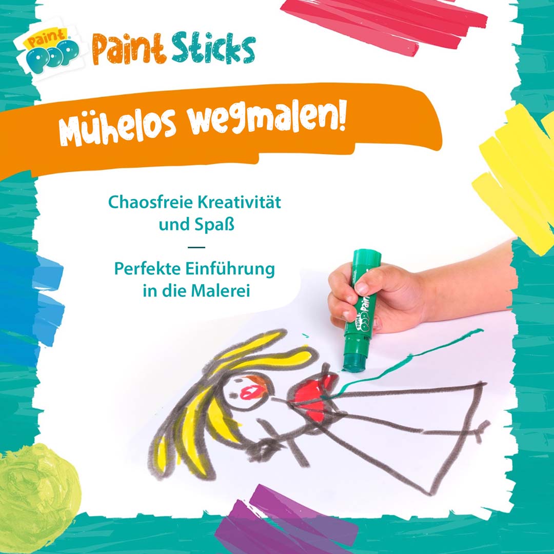 Paint Pop: Paint Sticks 20er Pack