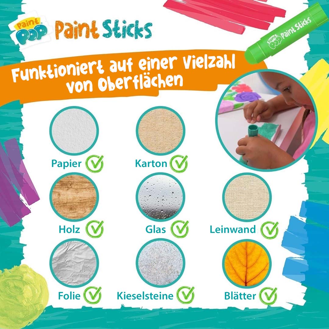 Paint Pop: Paint Sticks 20er Pack