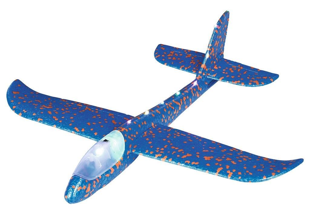 Leuchtender Segelflieger