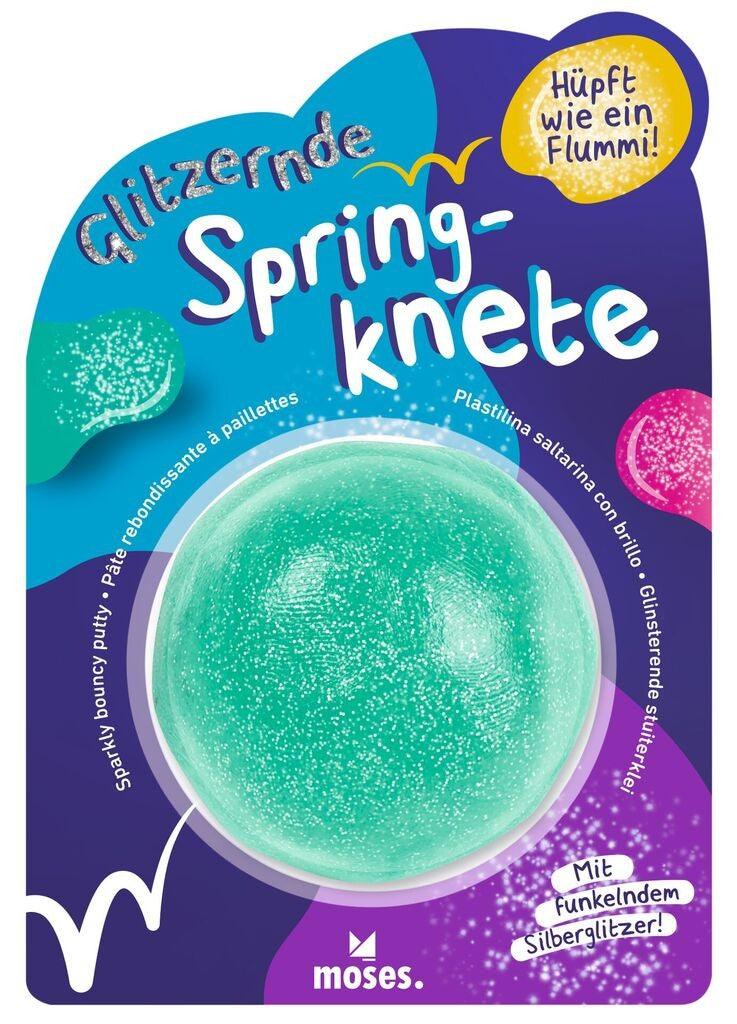 Springknete Moses glitzernde bunte Formknete in Dose für Kindergeburtstag