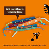 Namensbänder wickeln