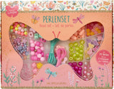Perlenset - Prinzessin Lillifee mit bunten Perlen, Gummibändern und Anhängern in Schmetterlingsdose