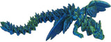 Kristall-Drache mit Flügeln - Kristalltier