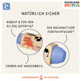 Holz-Dreh-Puzzle mit 4 Tieren