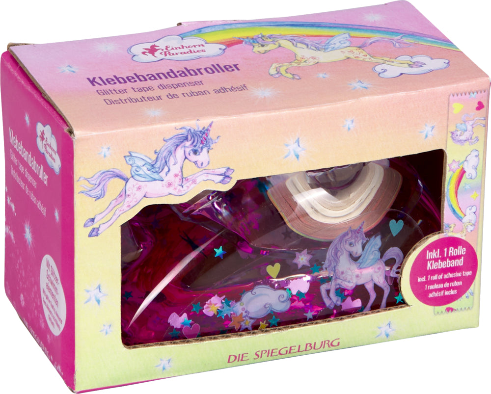 Klebebandabroller Einhorn-Paradies
