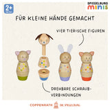 Holz-Schraubklötze - Minis (1 Stück)