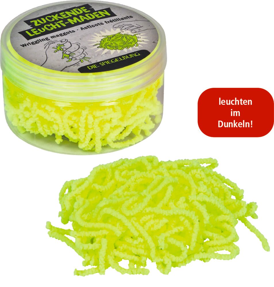 Zuckende Leucht-Maden (1 Stück)
