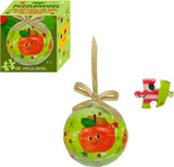 Mini-Puzzlekugel - Fröhliche Weihnachten (1Stück)