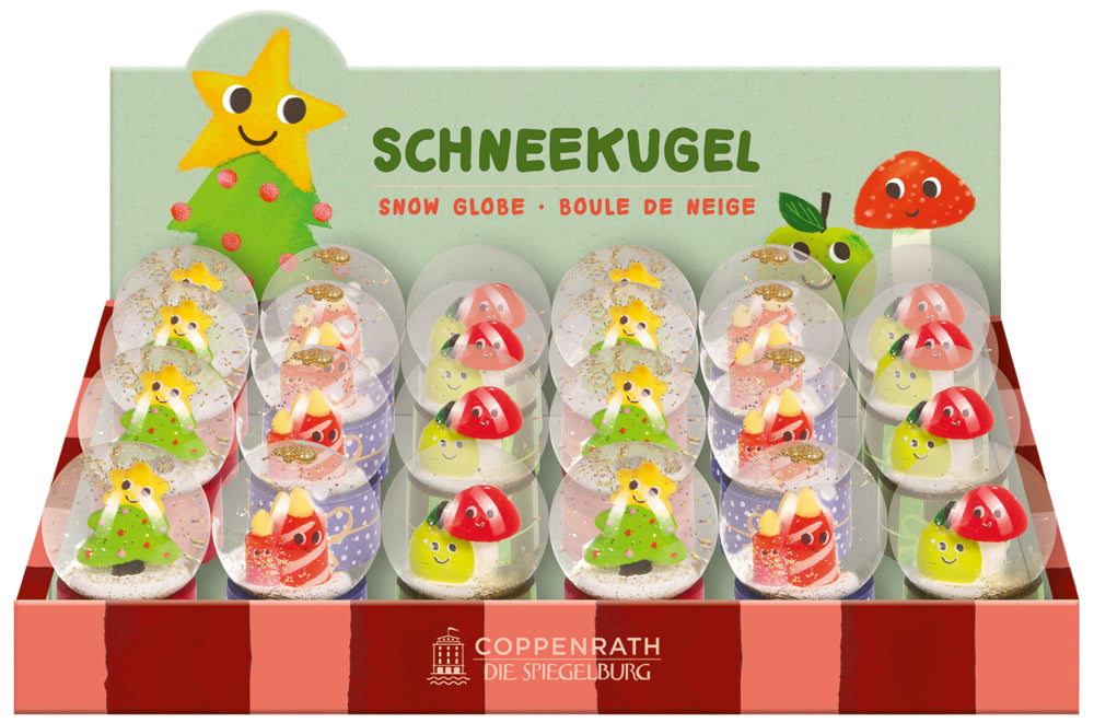 XS-Schneekugel - Fröhliche Weihnachten (1Stück)