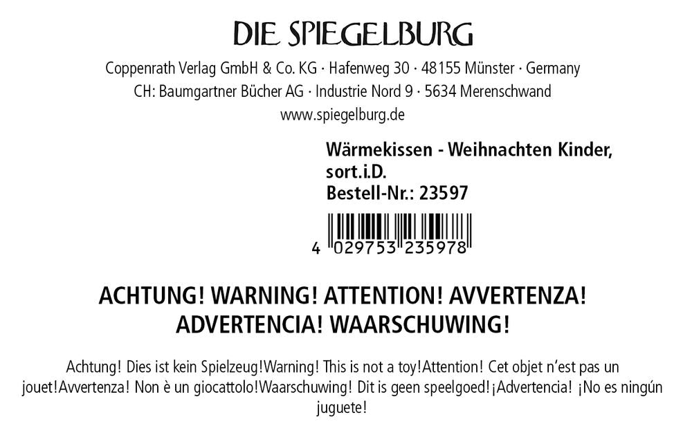 Wärmekissen Fröhliche Weihnachten (1Stück)