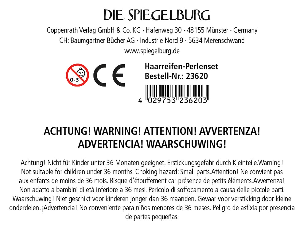 Haarreifen-Perlenset - Prinzessin Lillifee
