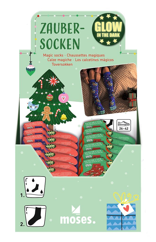 Nachtleuchtende Zauber-Socken (1Stück)