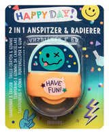 Happy Day 2 in 1 Anspitzer & Radierer