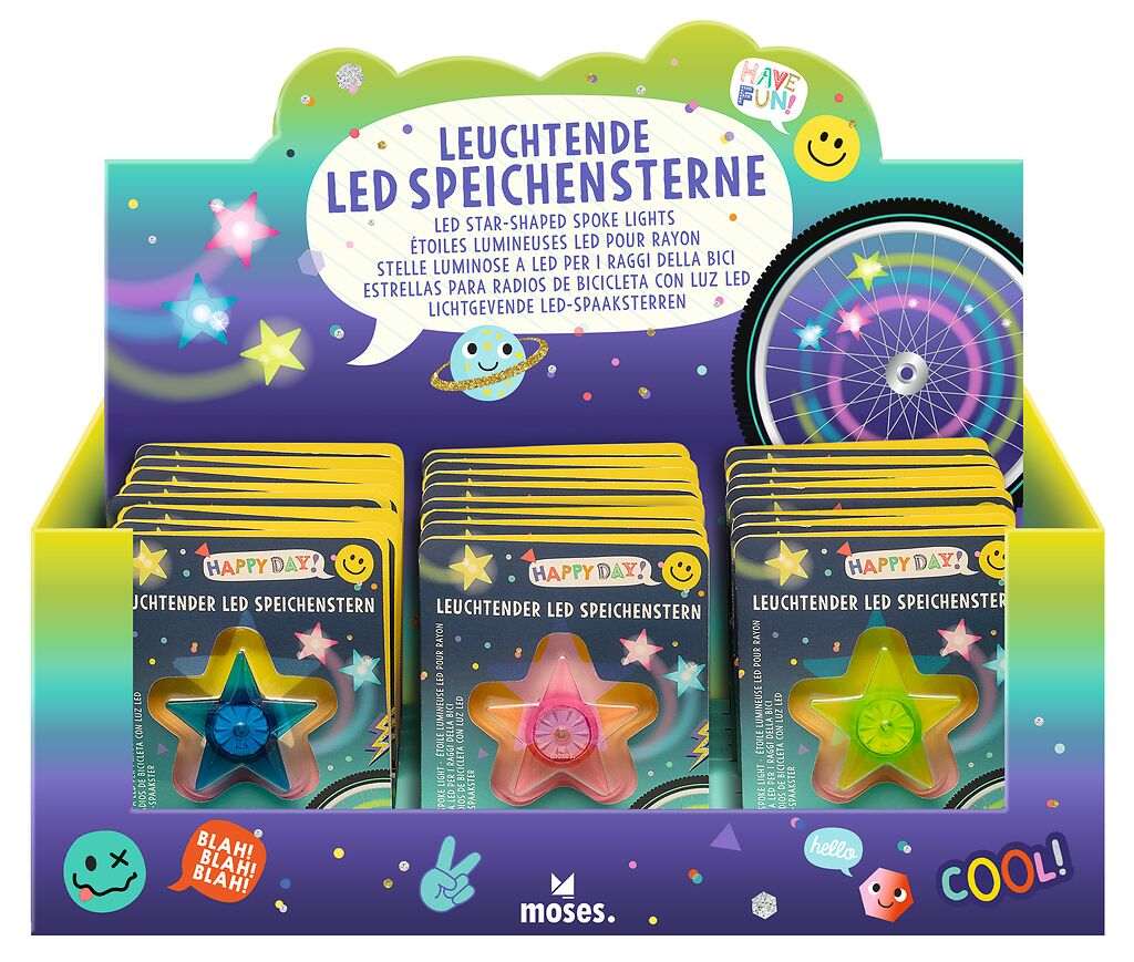 Happy Day Leuchtende Speichensterne