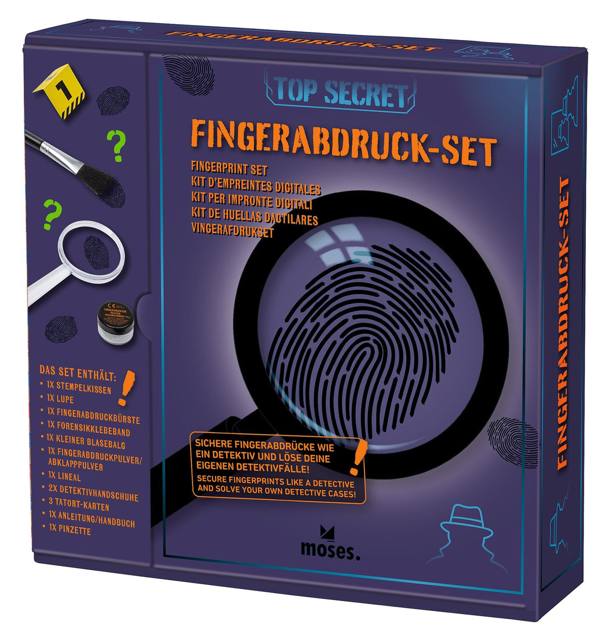 Fingerabdruck-Set