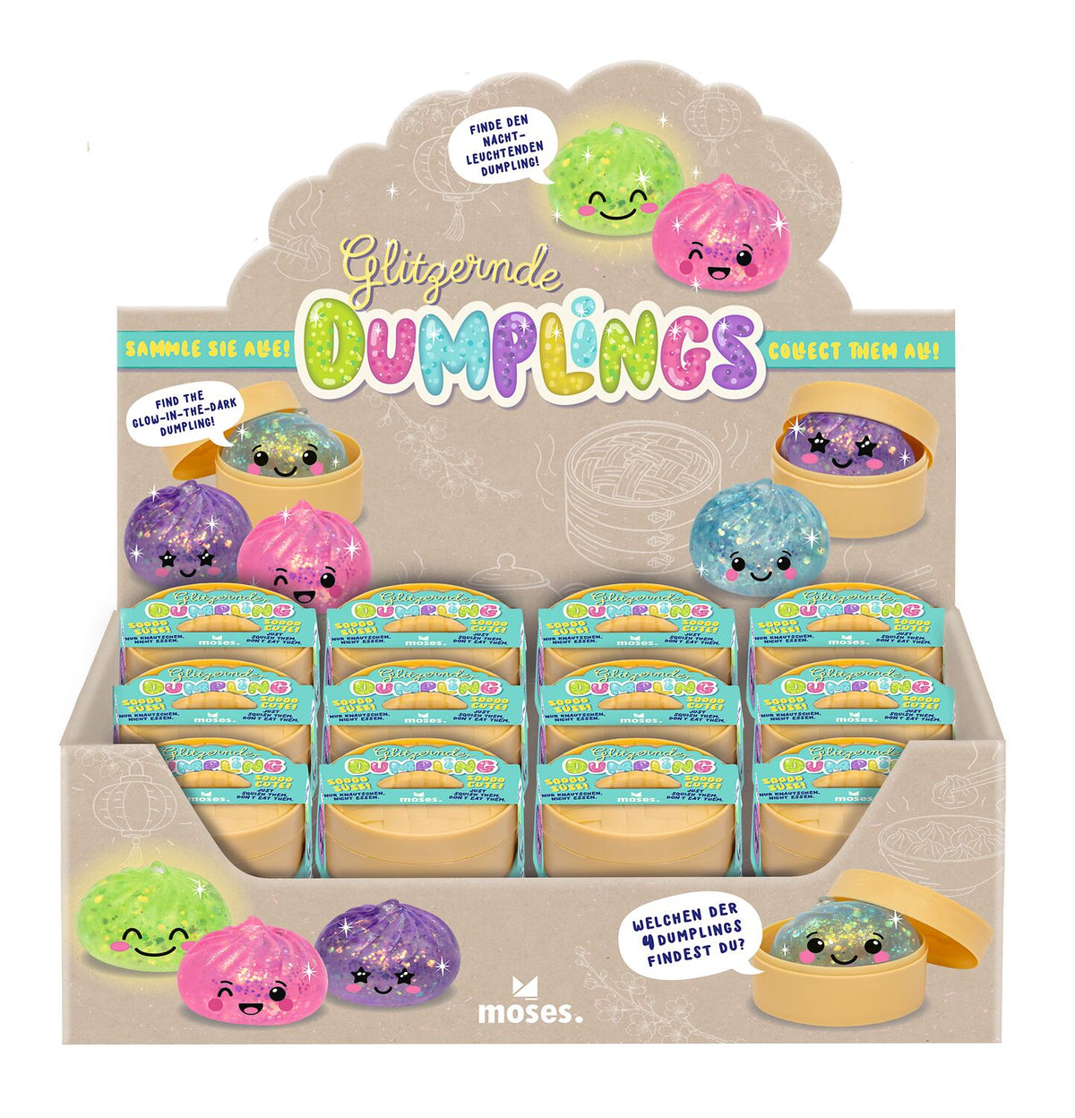 Glitzernder Dumpling  Mystery Box (1Stück)