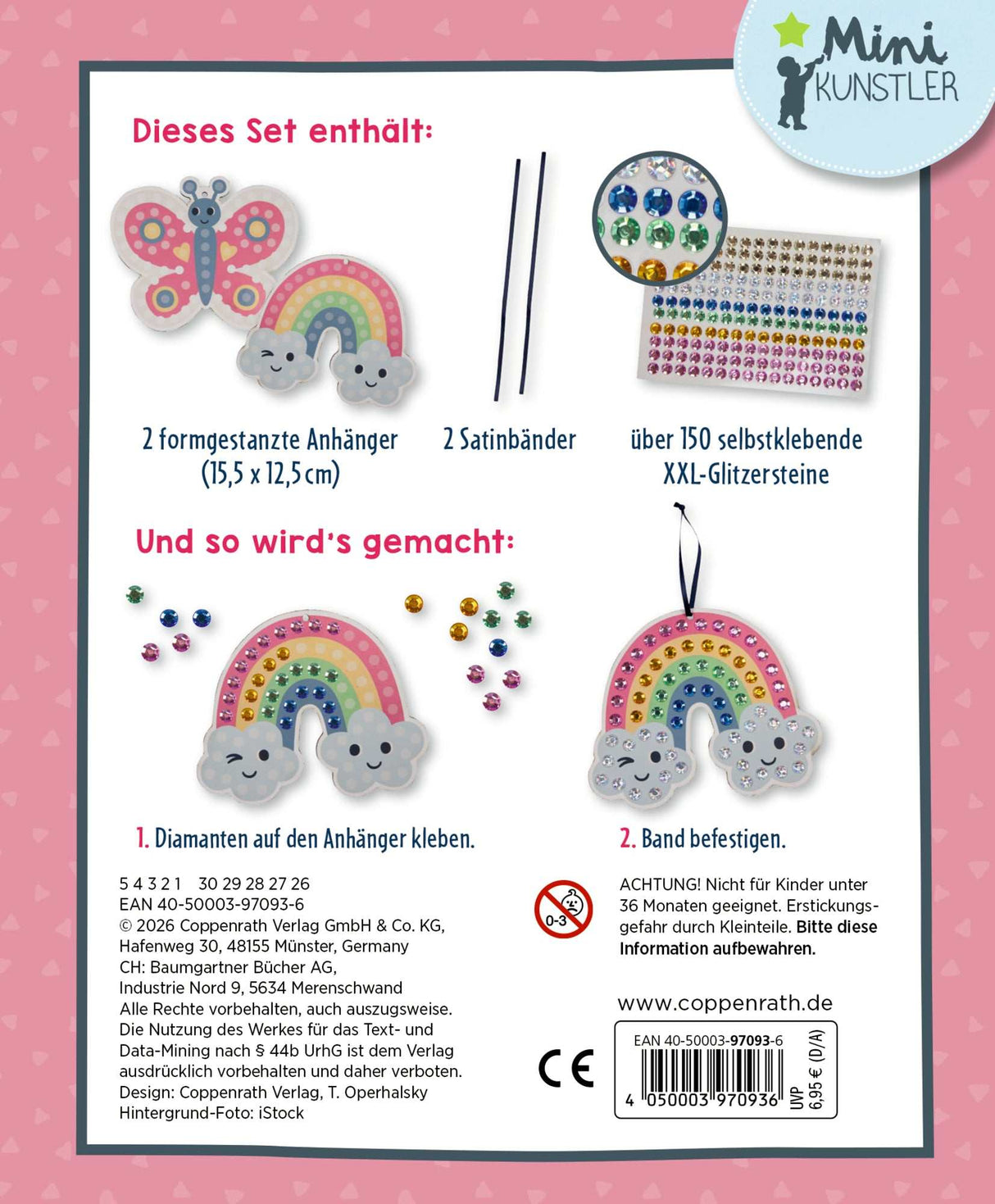 Mein kleines Bastelset - Diamant - Anhänger
