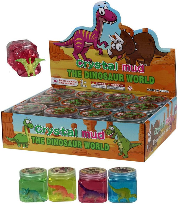 Dino Putty Knetspielzeug in Dose für Kinder mit verschiedenen Dino-Varianten