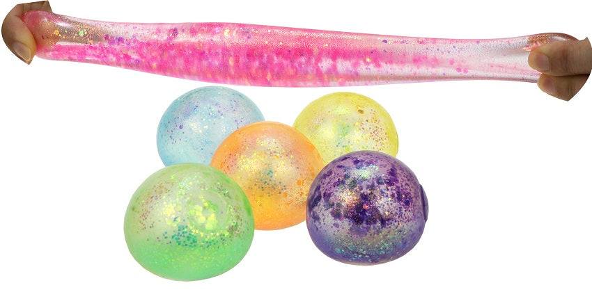 Stretchy Glitzer Ball