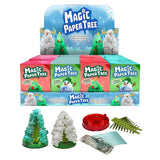 Magic Tree Kristallwunder Weihnachtsbaum auf Papier für Kinder ab 5 Jahren, wächst in Plastikschale
