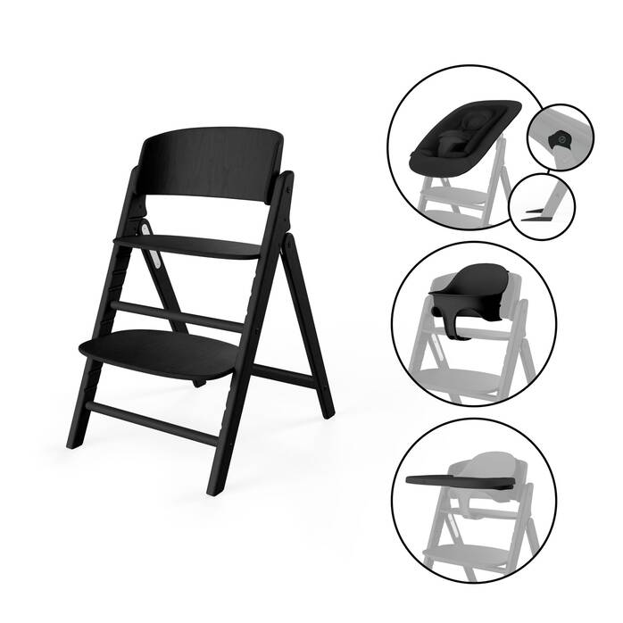 CLICK & FOLD 4-in-1/ Stunning Black