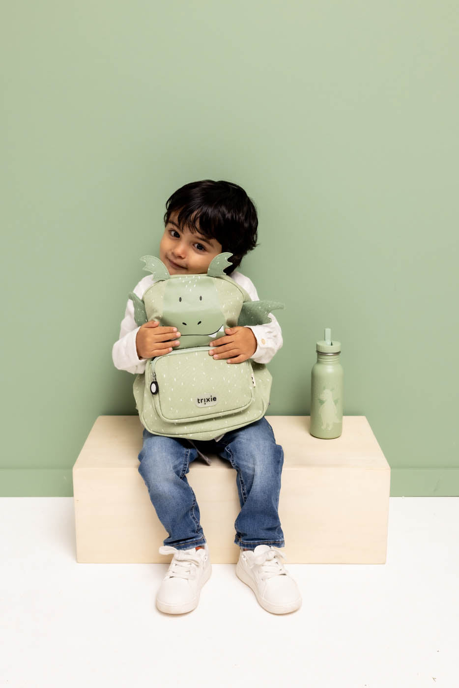 Schulset - Rucksack & Trinkflasche - Mr. Dragon