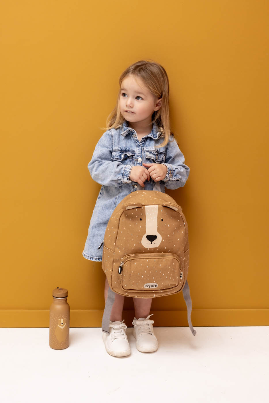 Schulset - Rucksack & Trinkflasche - Mr. Bear