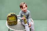 Schulset - Rucksack & Trinkflasche - Mr. Dino