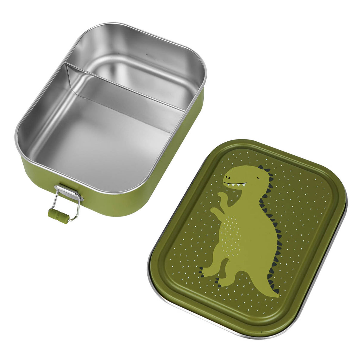 Schulset - Rucksack klein,Trinkflasche 350ml & Brotdose groß - Mr. Dino