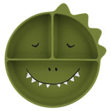 Esslernset - Esslernteller mit Saugnapf, Kinderbesteck Set & 360° Trinkbecher - Mr. Dino