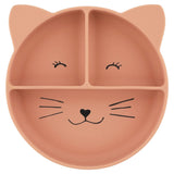 Esslernset - Esslernteller mit Saugnapf, Kinderbesteck Set & 360° Trinkbecher - Mrs. Cat
