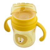 Esslernset - Esslernteller mit Saugnapf, Kinderbesteck Set & 360° Trinkbecher - Mr. Lion