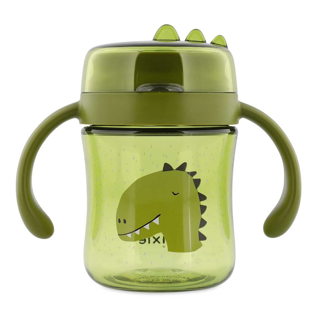 Esslernset - Esslernteller mit Saugnapf, Kinderbesteck Set & 360° Trinkbecher - Mr. Dino