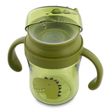Esslernset - Esslernteller mit Saugnapf, Kinderbesteck Set & 360° Trinkbecher - Mr. Dino