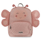 Schulset - Rucksack, Trinkflasche 350ml & Brotdose groß Mrs. Butterfly