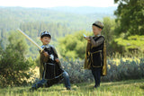 Ritter Kostüm 3 teilig, gold 7-8 Jahre