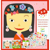 Kreatives Sticker Set: Jeder ist anders
