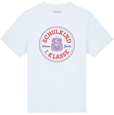 T-Shirt Schulkind Lavendel 134/140 (GOTS)