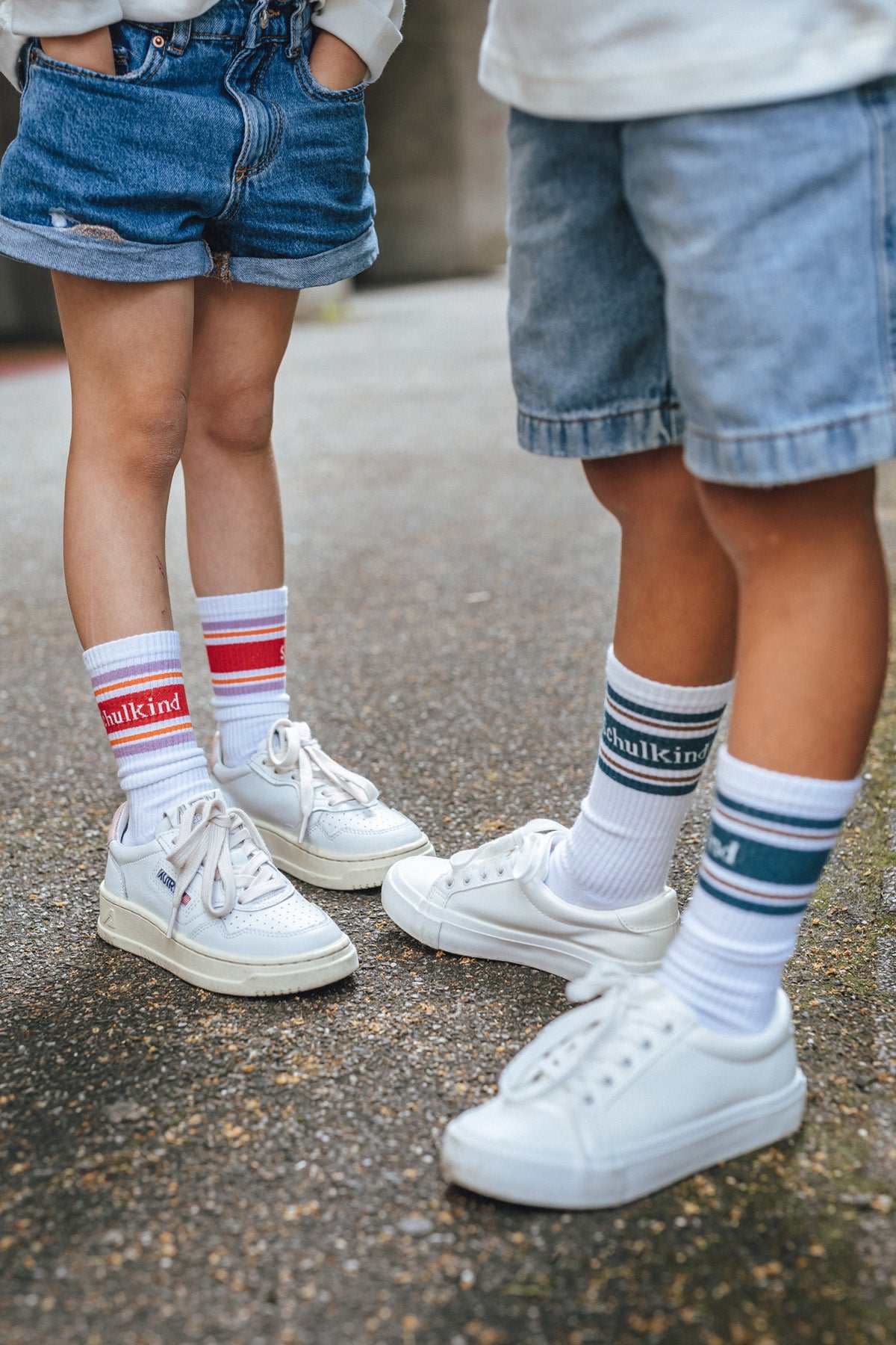 Schulkind- Socken 27-30/ Petrol