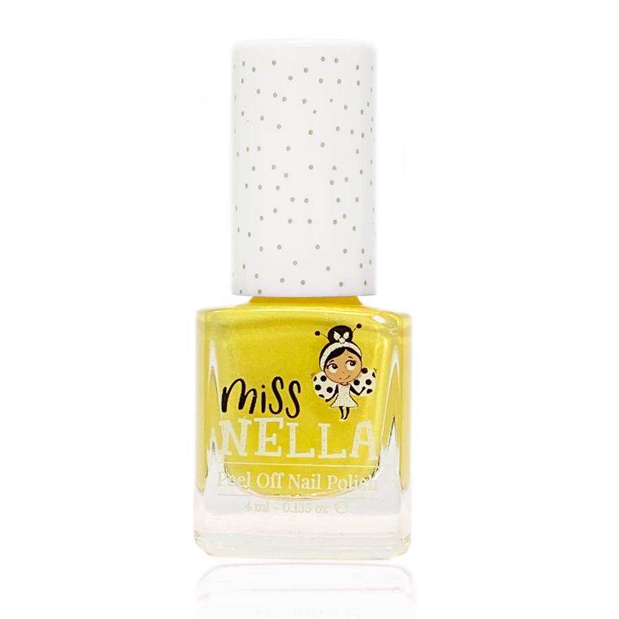 Peel-Off Nagellack Banana Split by Miss Nella, kinderfreundlich, ungiftig und einfach abziehbar