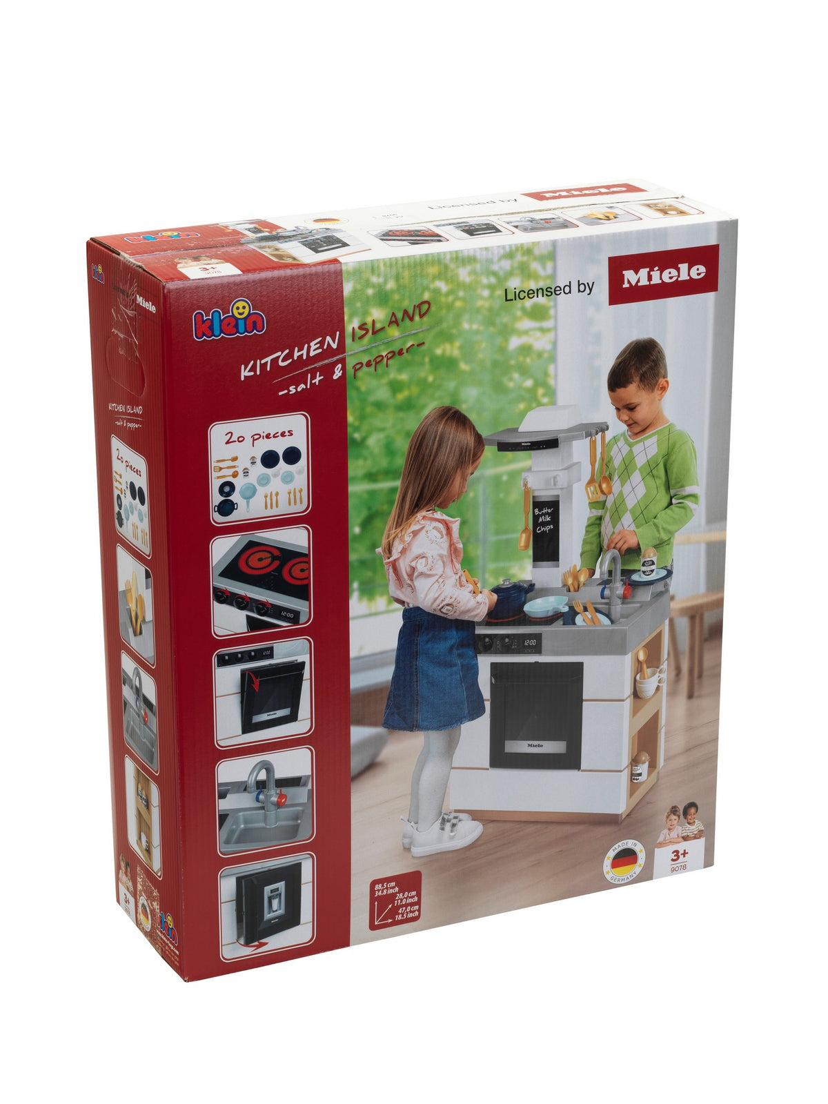 Miele - Kücheninsel "salt & pepper"