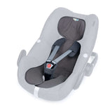 COOLAIR Sitzauflage für Babyschalen in Anthra Grau, atmungsaktiv, beidseitig nutzbar, temperaturregulierend, ideal ab 0 Monaten