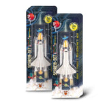 SPACE ADVENTURE Schreibset mit Lineal, HB-Bleistiften, Mehrfarbkuli und Radierer im spacigen Design